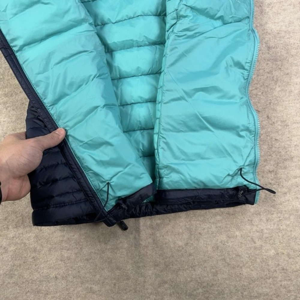 Patagonia‎ Down Sweater Vest Womens Medium Goose Down Blue Windproof 800-Fill - Picture 4 of 11